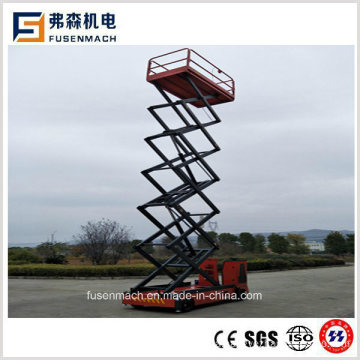 500kg Capacity Mobile Scissor Lift with 11m Lifting Capacity